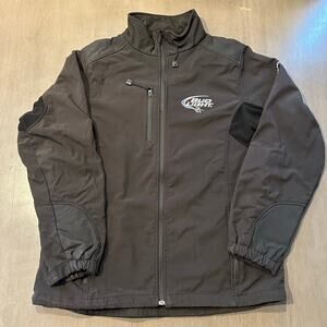 Reebok Jacket Men's Zip Up Fleece Jacket Bud Light NHL Size XL